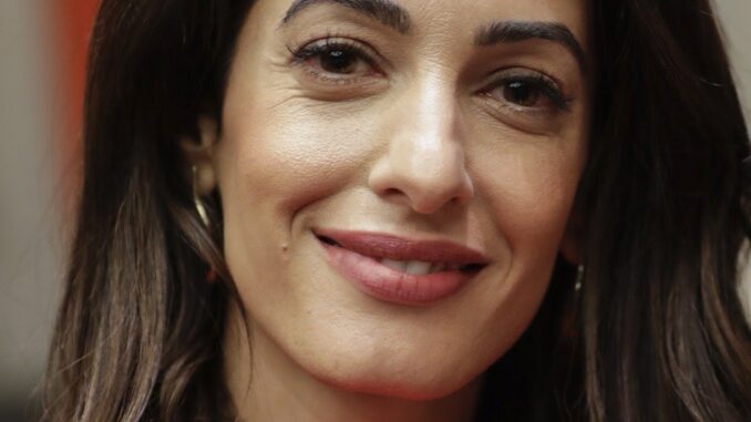 Amal Clooney British, Lebanon Barrister